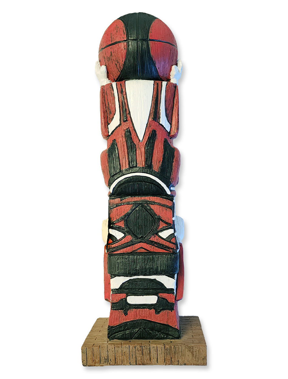 Texas Tech 16" Basketball Tiki Totem