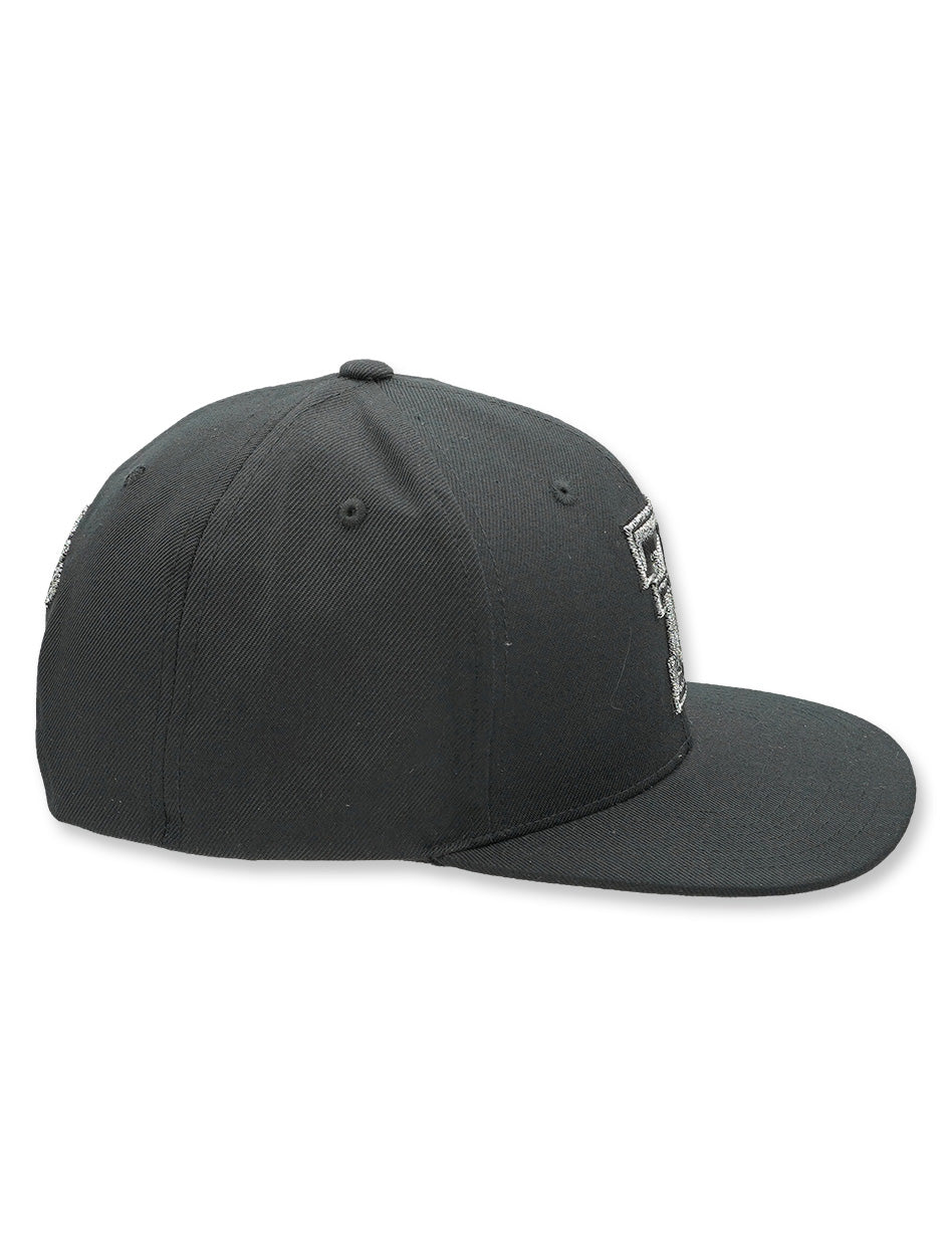 Zephyr Texas Tech "Tungsten" Tonal Double T Flat Bill Snapback Cap
