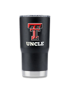 Texas Tech "UNCLE" Double Walled 20 oz Travel Tumbler