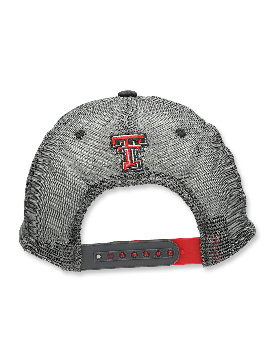 Zephyr Texas Tech over Red Bar "Upfront" Snapback Cap