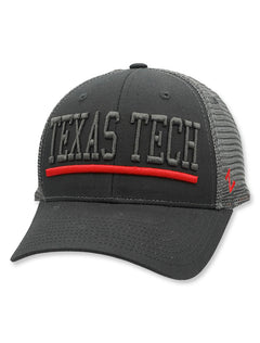 Zephyr Texas Tech over Red Bar "Upfront" Snapback Cap