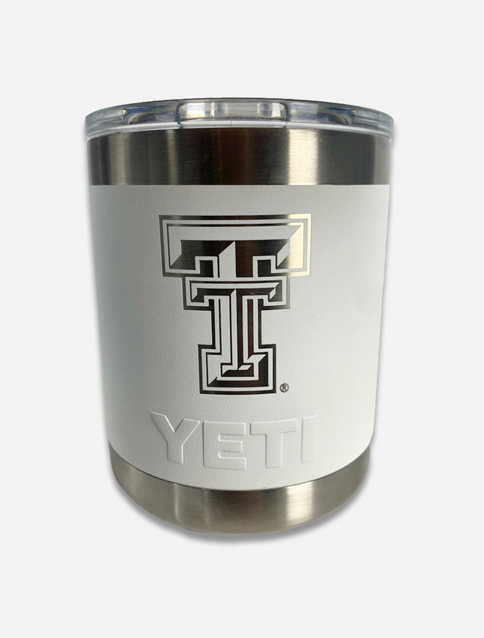 Texas Tech Yeti 10 oz "Lowball" with Standard Lid
