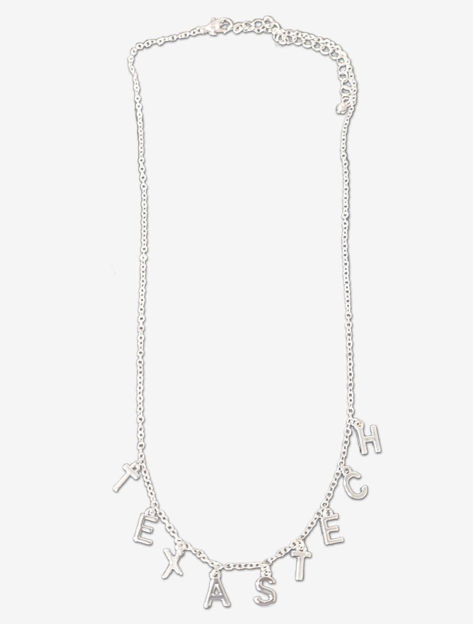 Texas Tech "Babs" Letter Necklace