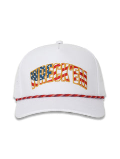 Texas Tech Red Raiders "Wreck'Em Flag" White Snapback Cap