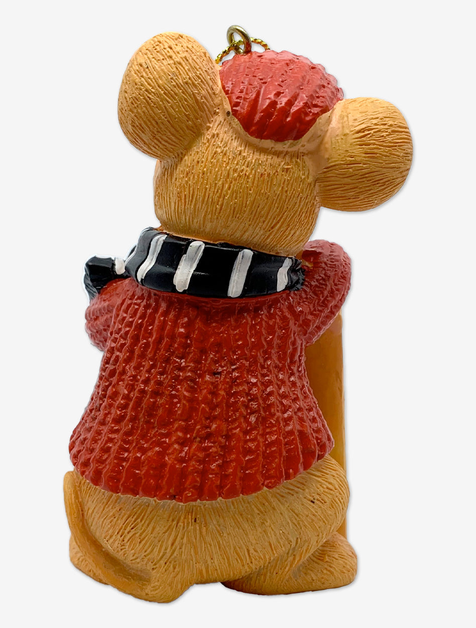 Texas Tech Holiday Mouse Ornament