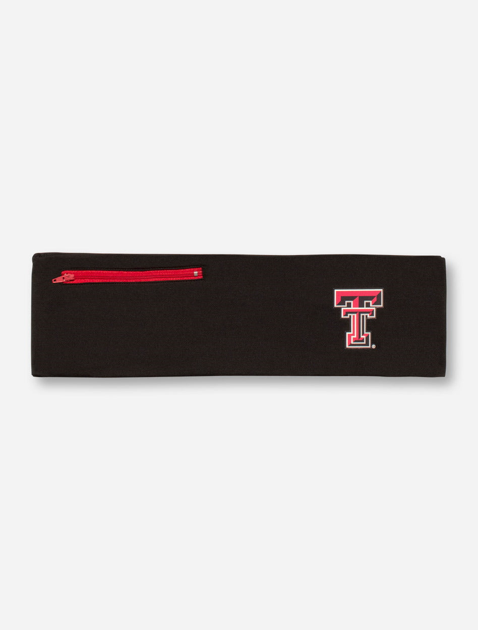 ZooZatz Texas Tech Double T on Black Hip Rocker