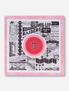 Texas Tech Pictograph Canvas