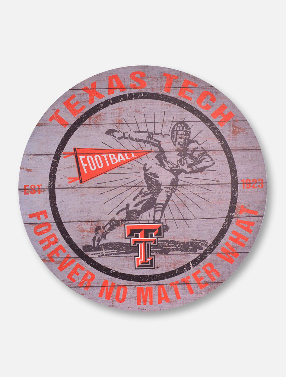 Texas Tech Red Raiders "Forever No Matter What"  Wall Art
