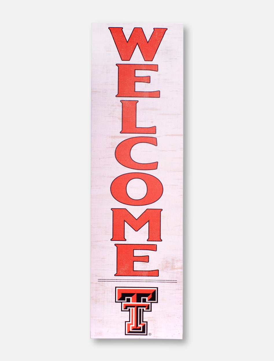 Texas Tech Red Raiders "Welcome"  Wall Art