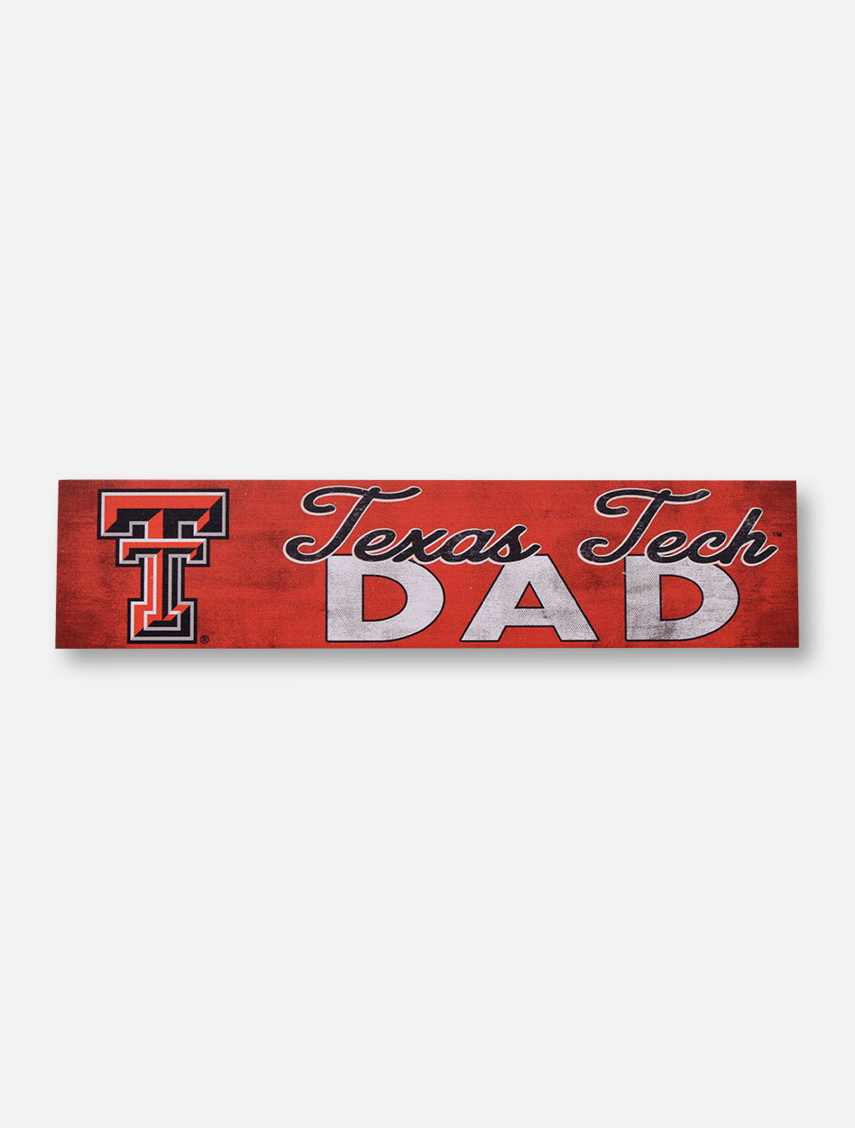 Texas Tech Red Raiders Double T Dad Wall Art