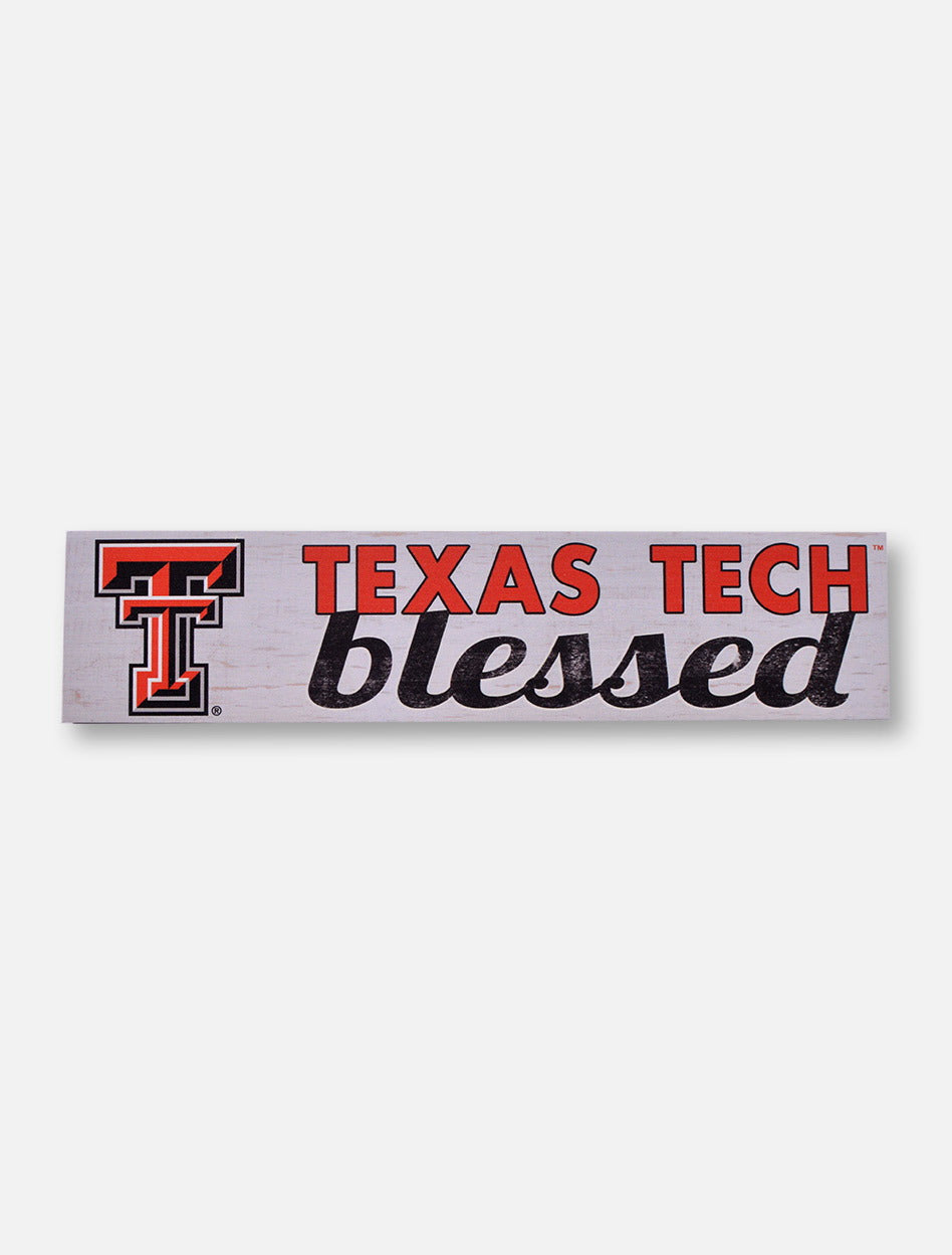 Texas Tech Red Raiders Double T Blessed Wall Art