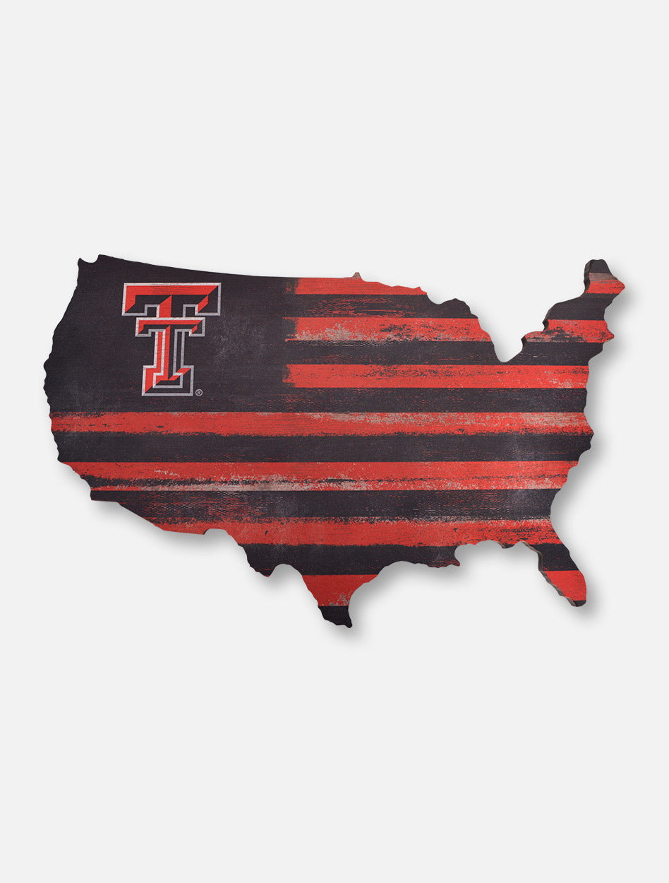 Legacy Texas Tech Red Raiders Texas Tech USA Wall Mount Cutout Decor