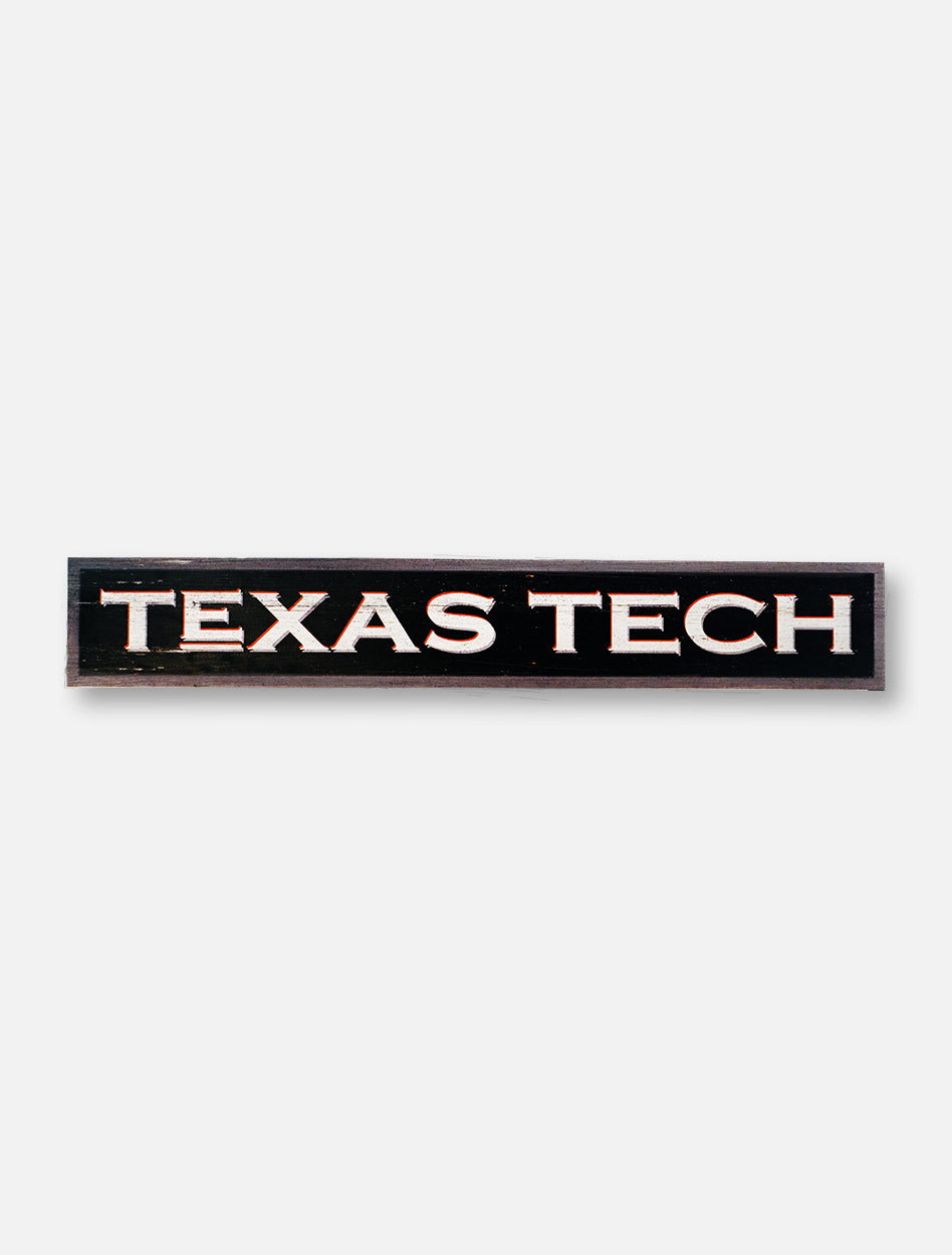 Texas Tech Red Raiders Texas Tech Horizontal Plank Wall