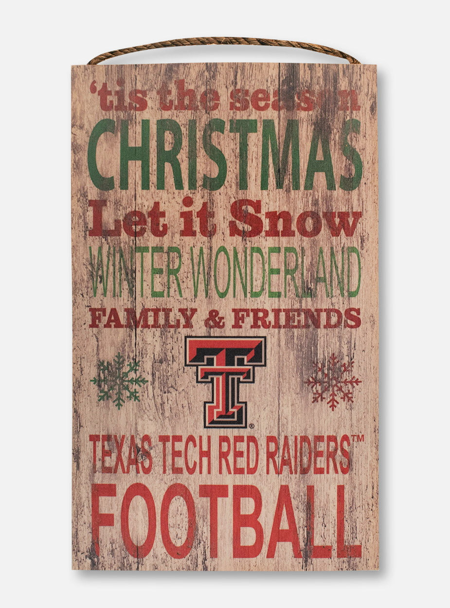 Texas Tech Red Raiders 'Tis the Season' Wall Decor – Red Raider