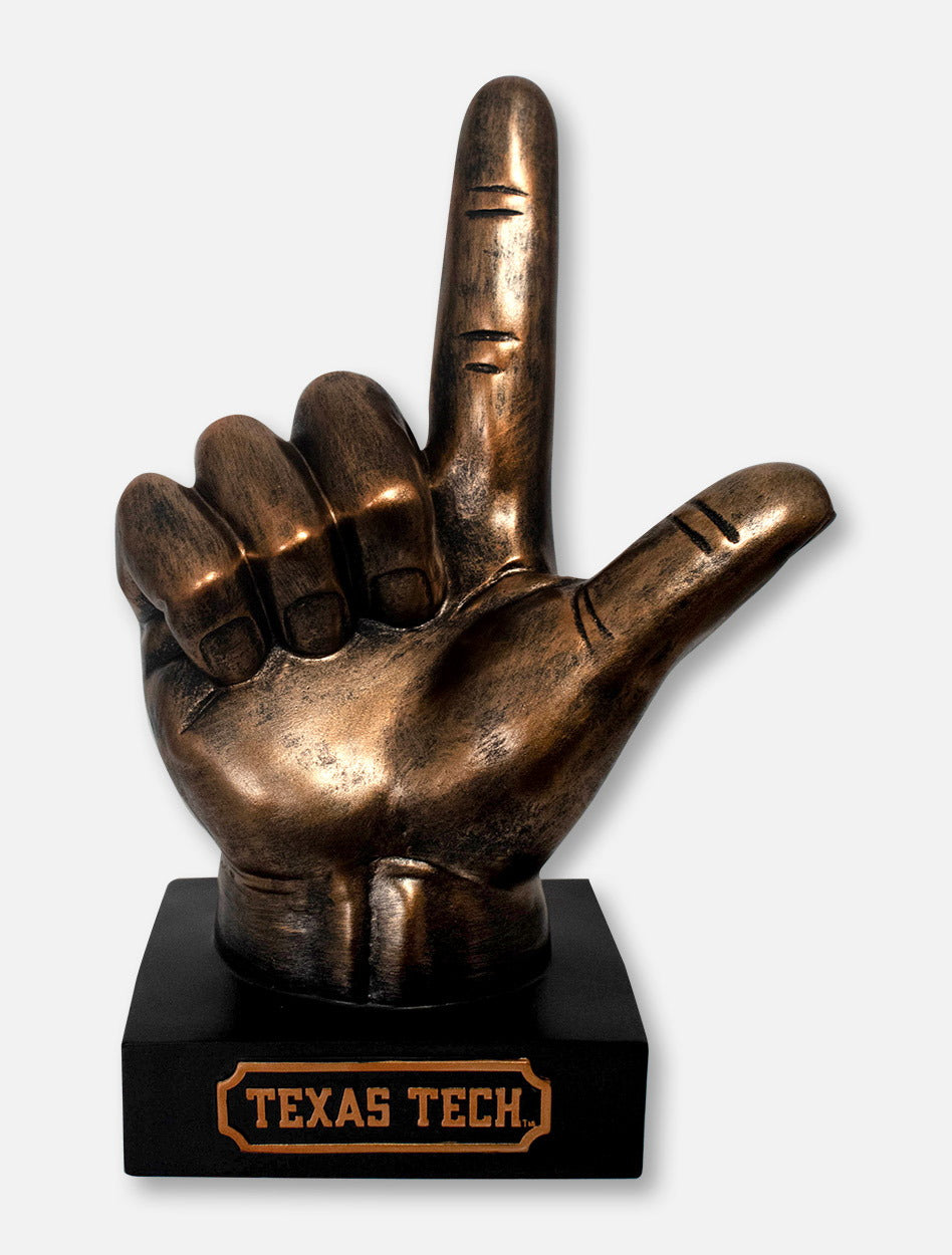 Texas Tech Red Raiders "Guns Up" Statue