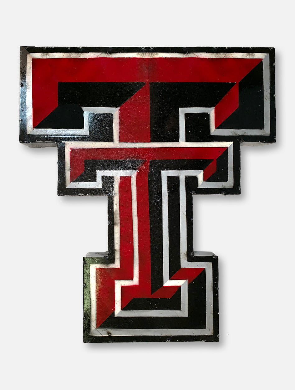 Texas Tech Double T Metal Wall Decor – Red Raider Outfitter