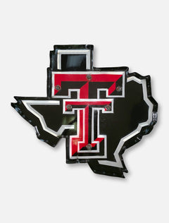Texas Tech Red Raiders Lonestar Pride Logo Illuminated Metal Wall Decor