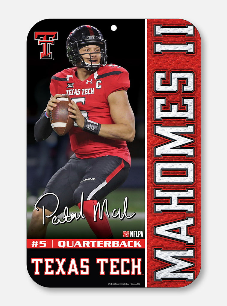 Texas Tech Red Raiders Patrick Mahomes II 2X World Champ signature