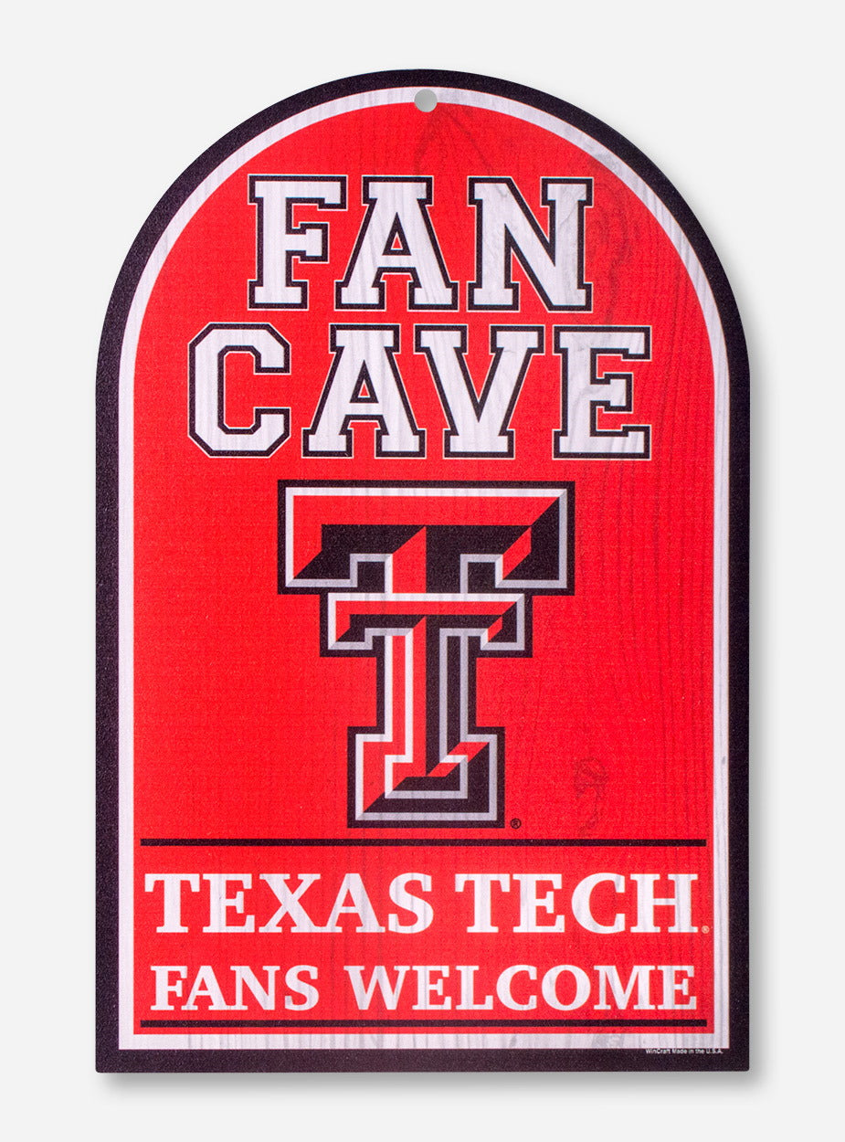 Texas Tech Fan Cave Double T Wall Hanging