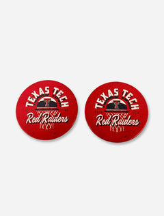 Texas Tech Red Raiders "Free Throw" Car Coasters