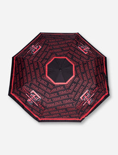 Texas Tech Red Raiders Folding Wrap Up Umbrella
