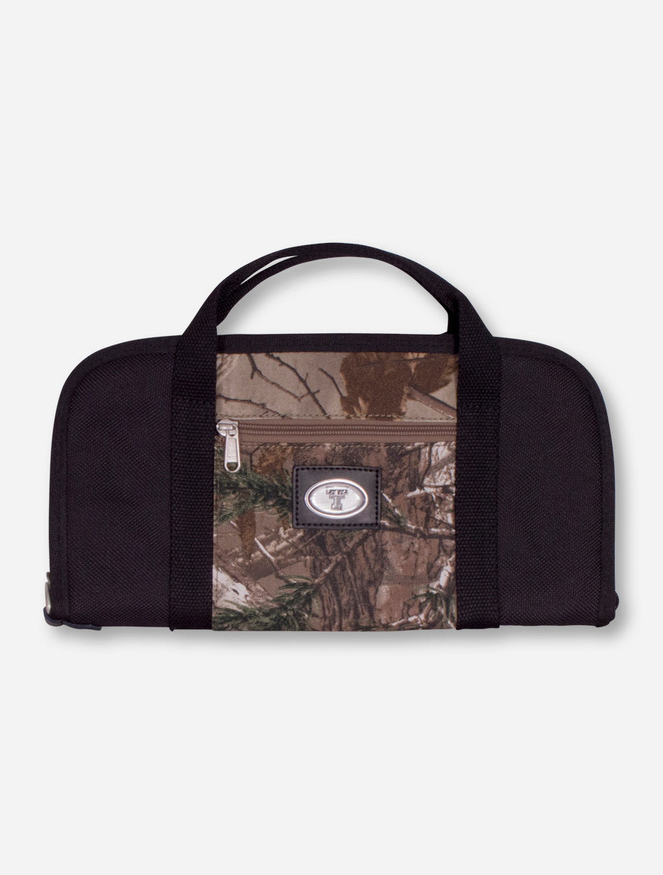 Texas Tech Black and RealTree Camo "Garrett" Pistol Case