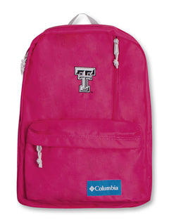Columbia Texas Tech "Sun Pass" Black and White Double T Backpack