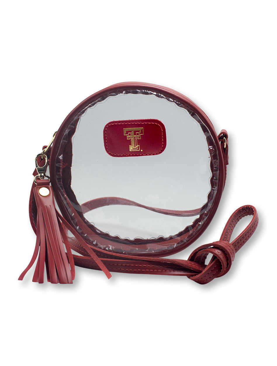 Jon Hart Texas Tech Red Raiders "Clear Luna" Circle Bag