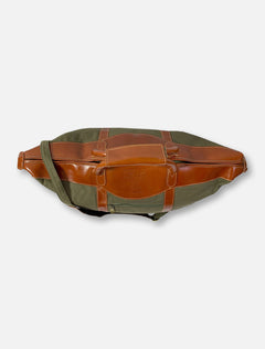 Texas Tech Red Raiders Double T Canyon Canvas and Leather Duffle Bag