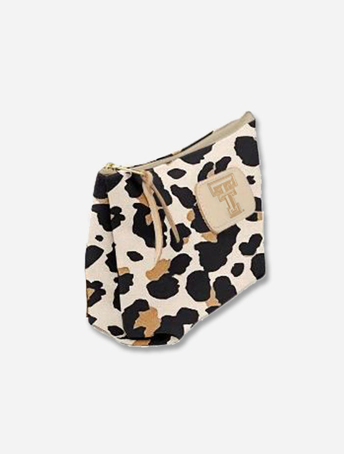 Jon Hart Texas Tech Leopard Grande Cosmetic Bag