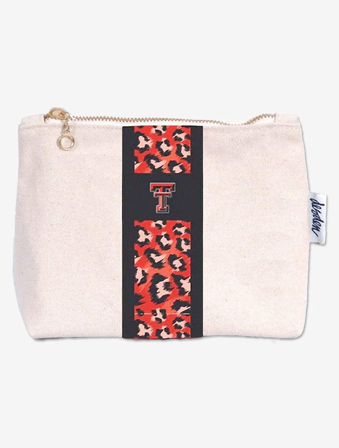 Texas Tech Red Raiders "Becca" Canvas Pouch
