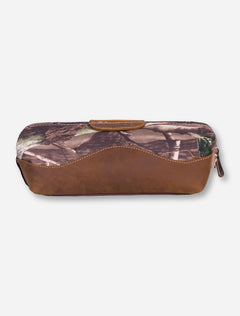 Texas Tech Camo Leather Double T Travel Kit