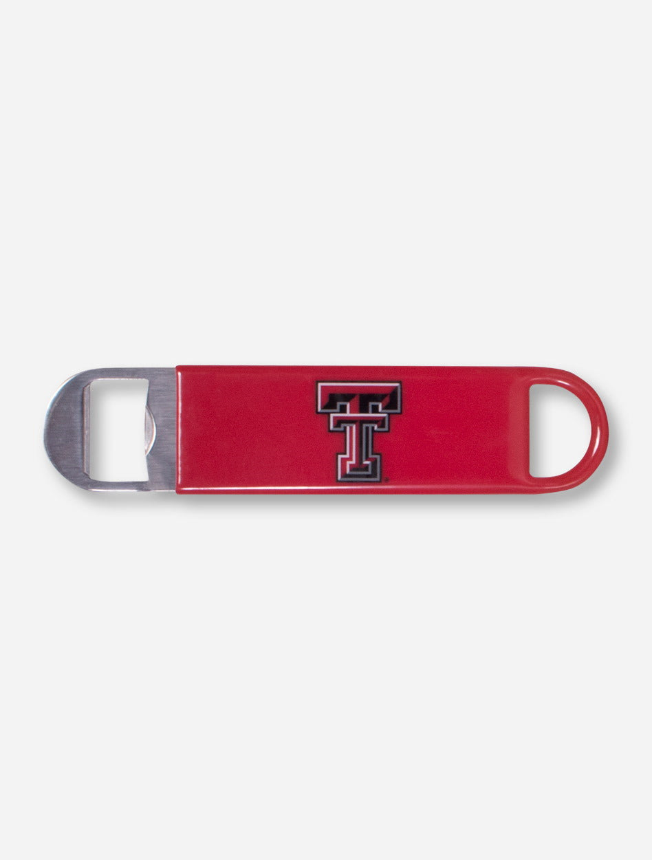 Texas Tech Double T Vinyl Covered Bottle Opener