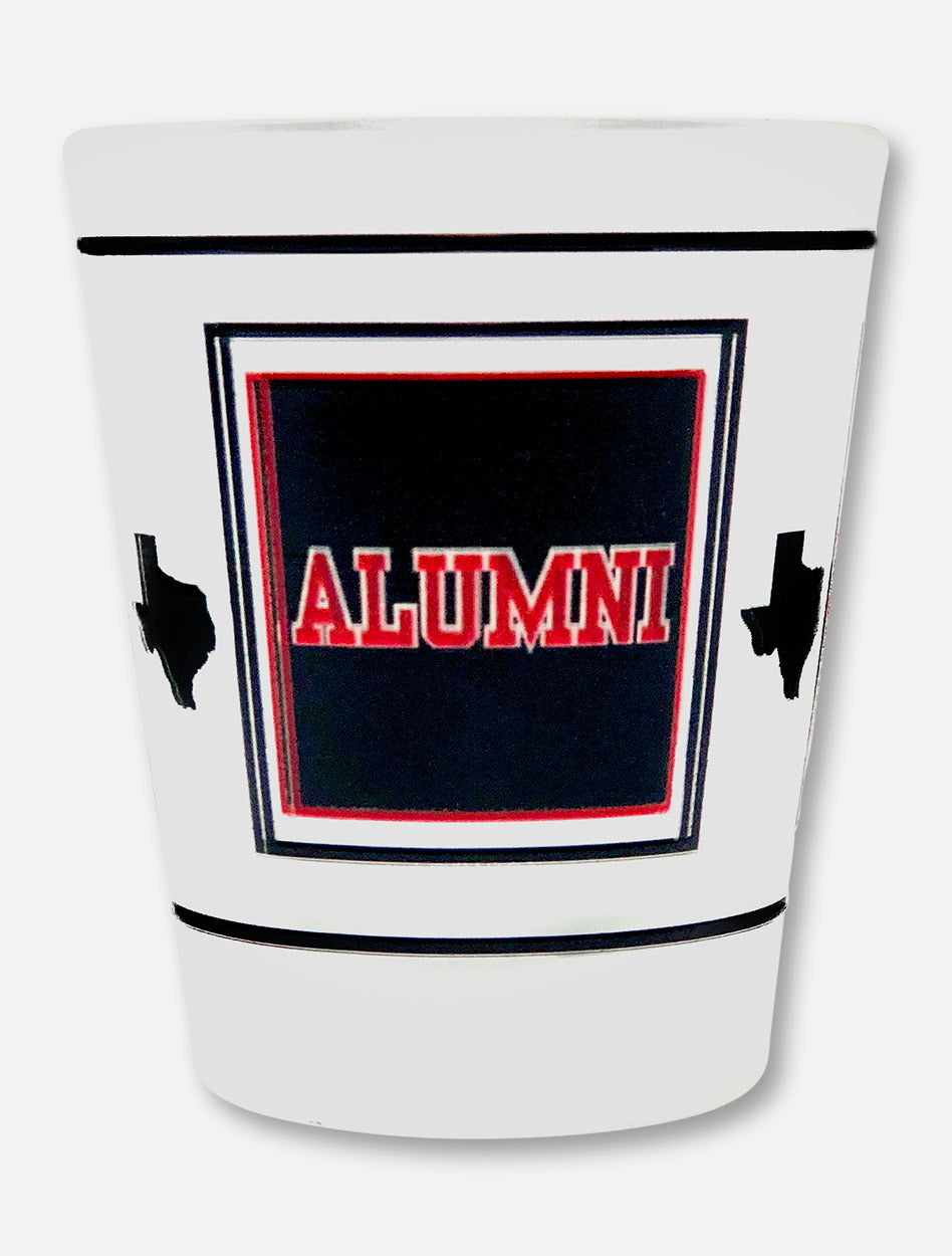 Texas Tech Red Raiders Alumni Shot Glass