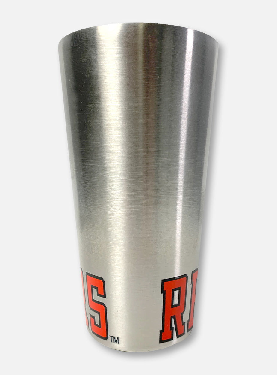 Texas Tech Red Raiders Raider Red Double Walled 16 Oz Metal Pint Glass