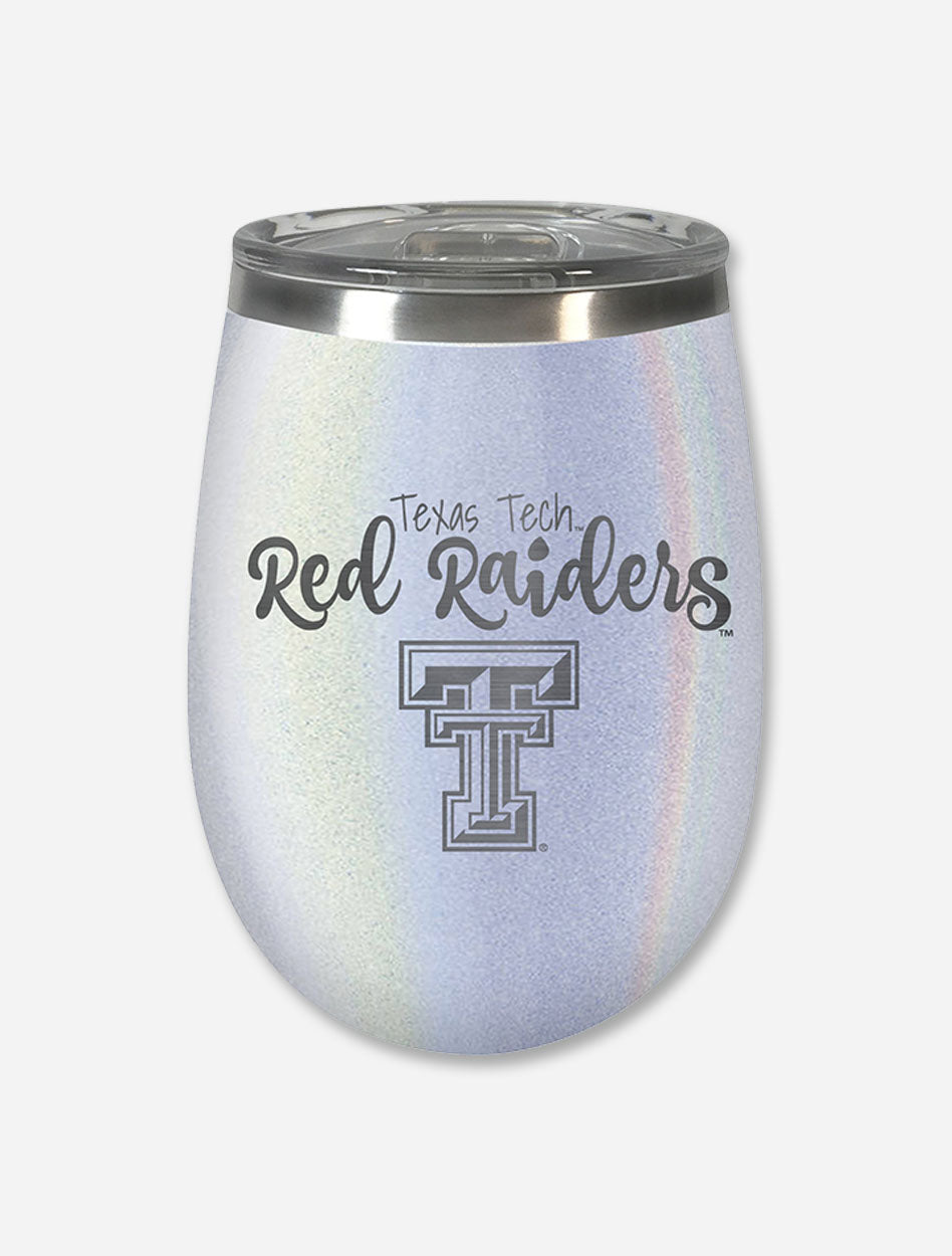 Texas Tech Red Raiders Opal Double Walled Travel Stemless Wine Glass