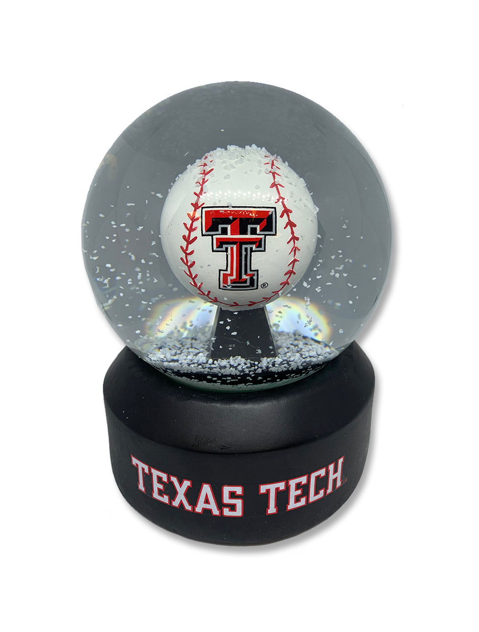 Texas Tech Red Raiders "Baseball " Snow Globe