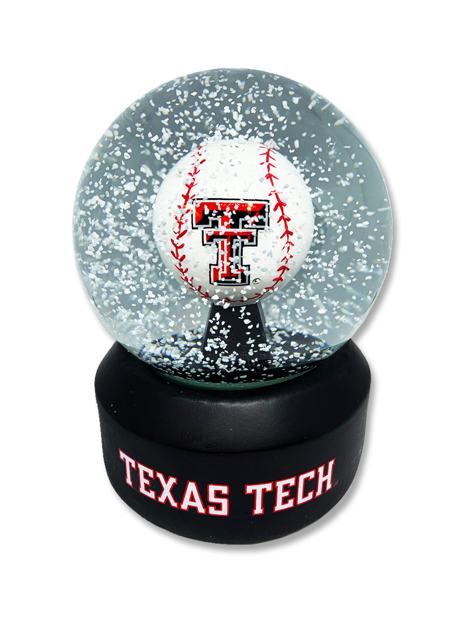 Texas Tech Red Raiders "Baseball " Snow Globe