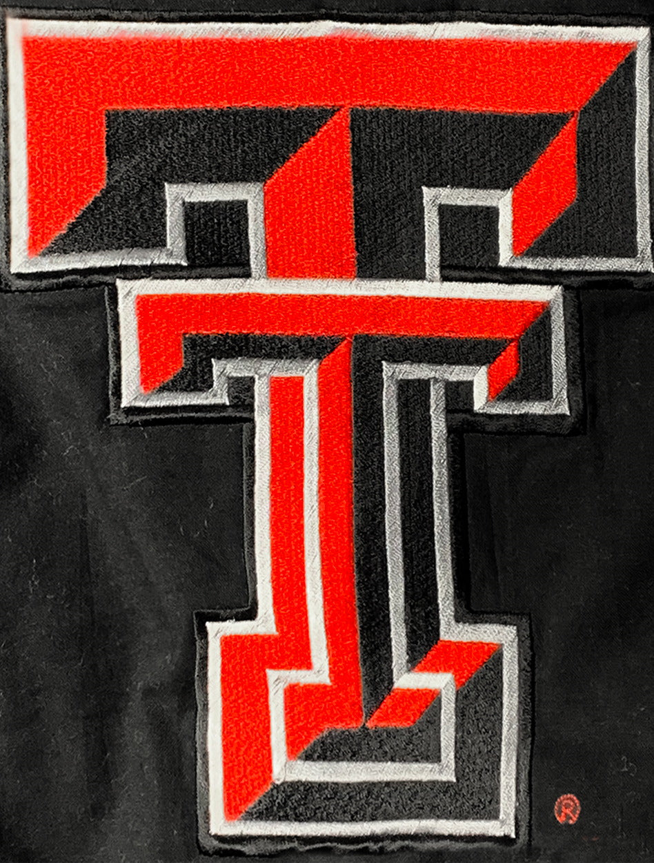 Texas Tech Red Raiders Embroidered Double T Quilted Blanket