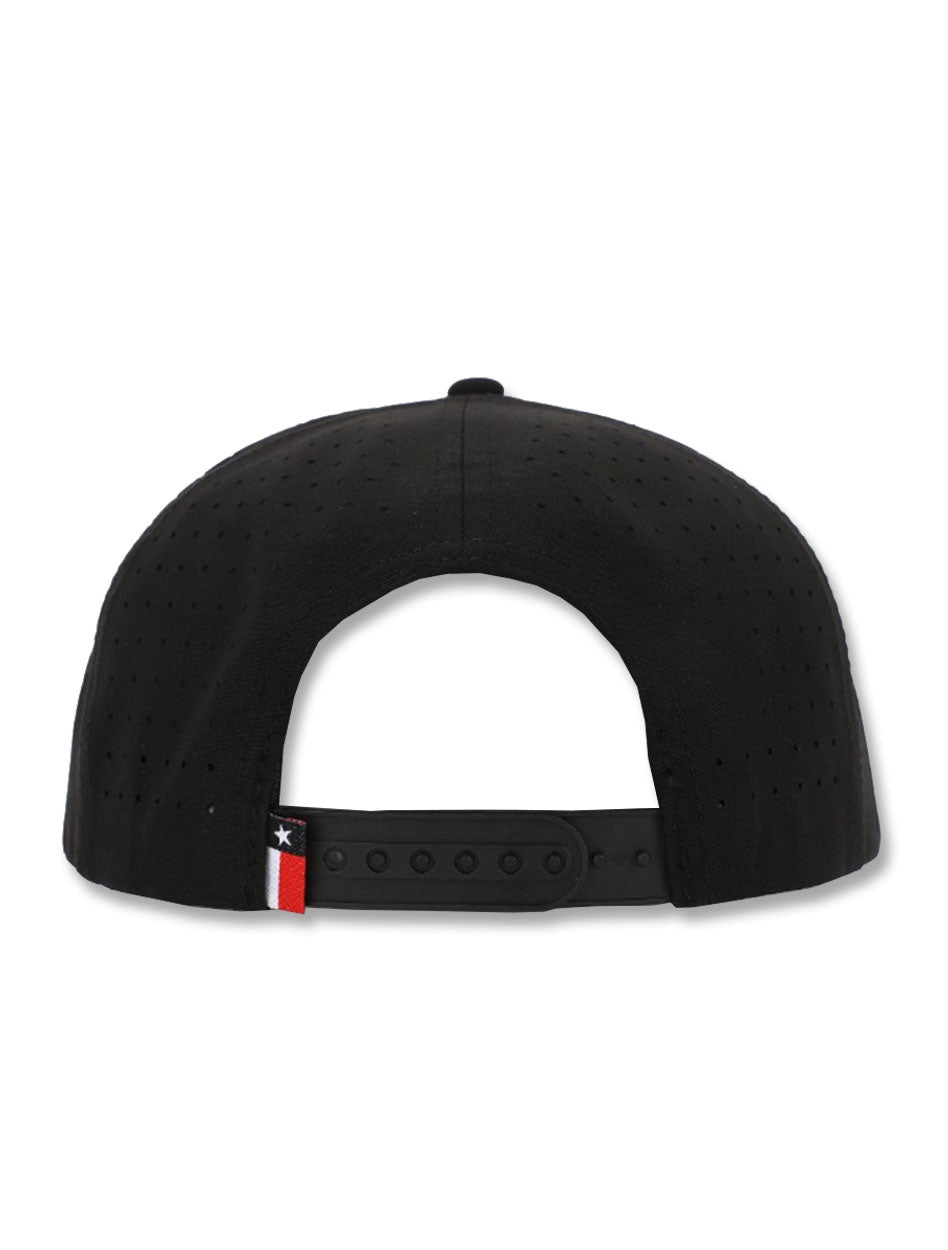 Dark Horse Texas Tech "PJM" Black Corded Sport Snapback Cap