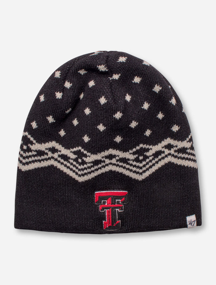 47 Brand Texas Tech "Norwich" Black Beanie