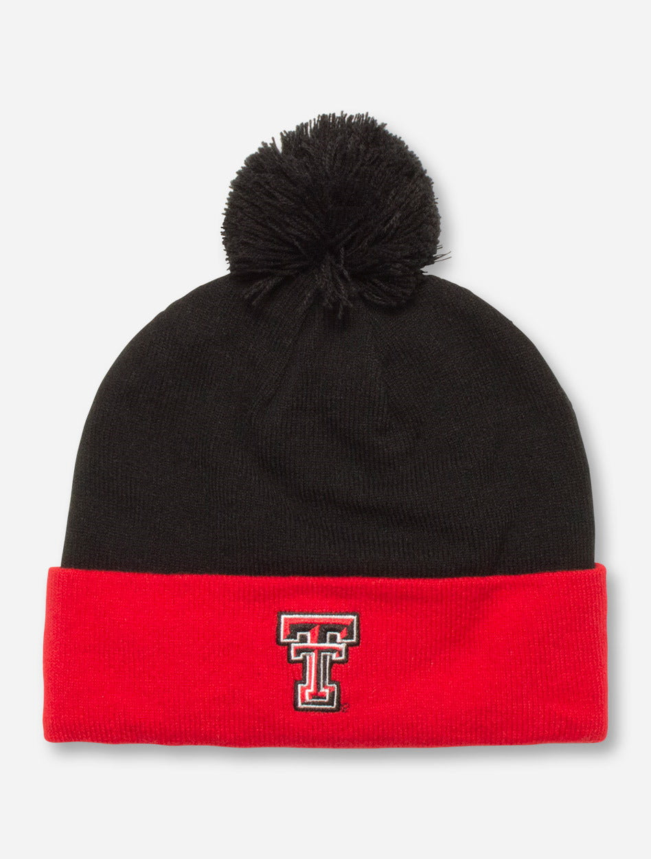 Under Armour Texas Tech "Avalanche" Black and Red Beanie