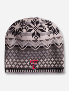Zephyr Texas Tech "OSLO" Double T Knit Beanie