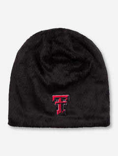 Zephyr Texas Tech "Minx" Double T Faux Fur Beanie