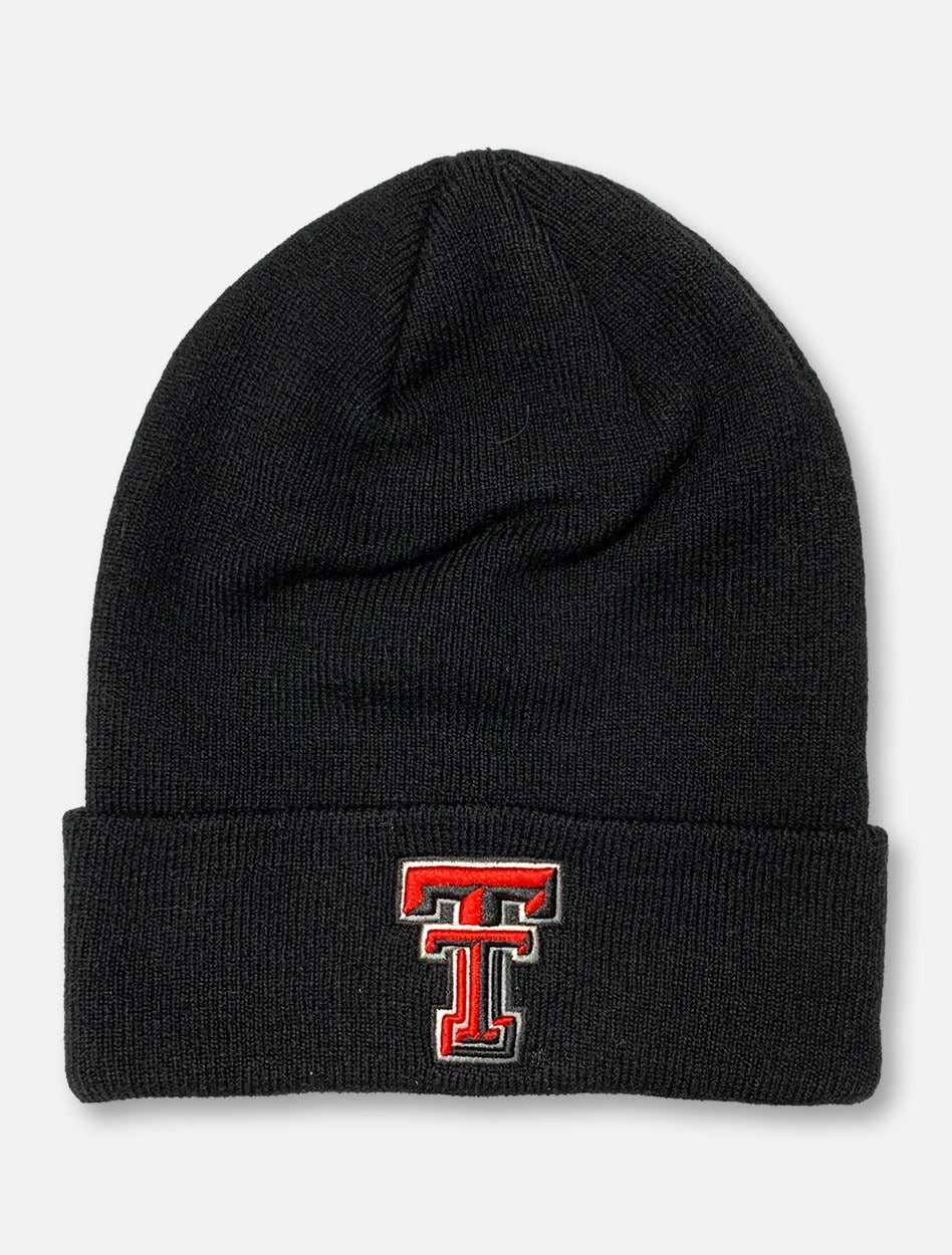 Top of the World Texas Tech Red Raiders Double T Classic Cuffed Knit Beanie