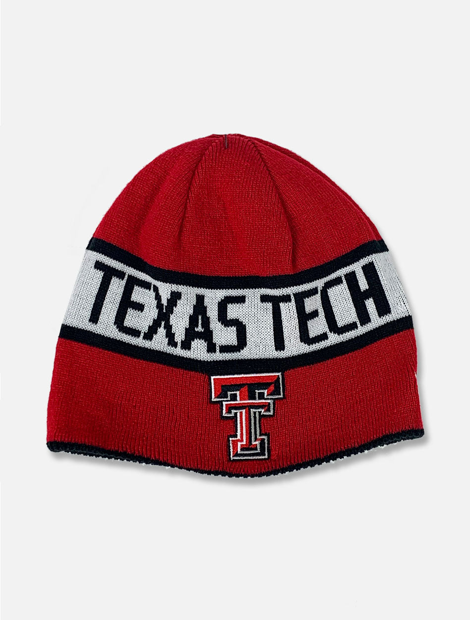 Texas Tech Red Raiders Reversible Red to Black Beanie