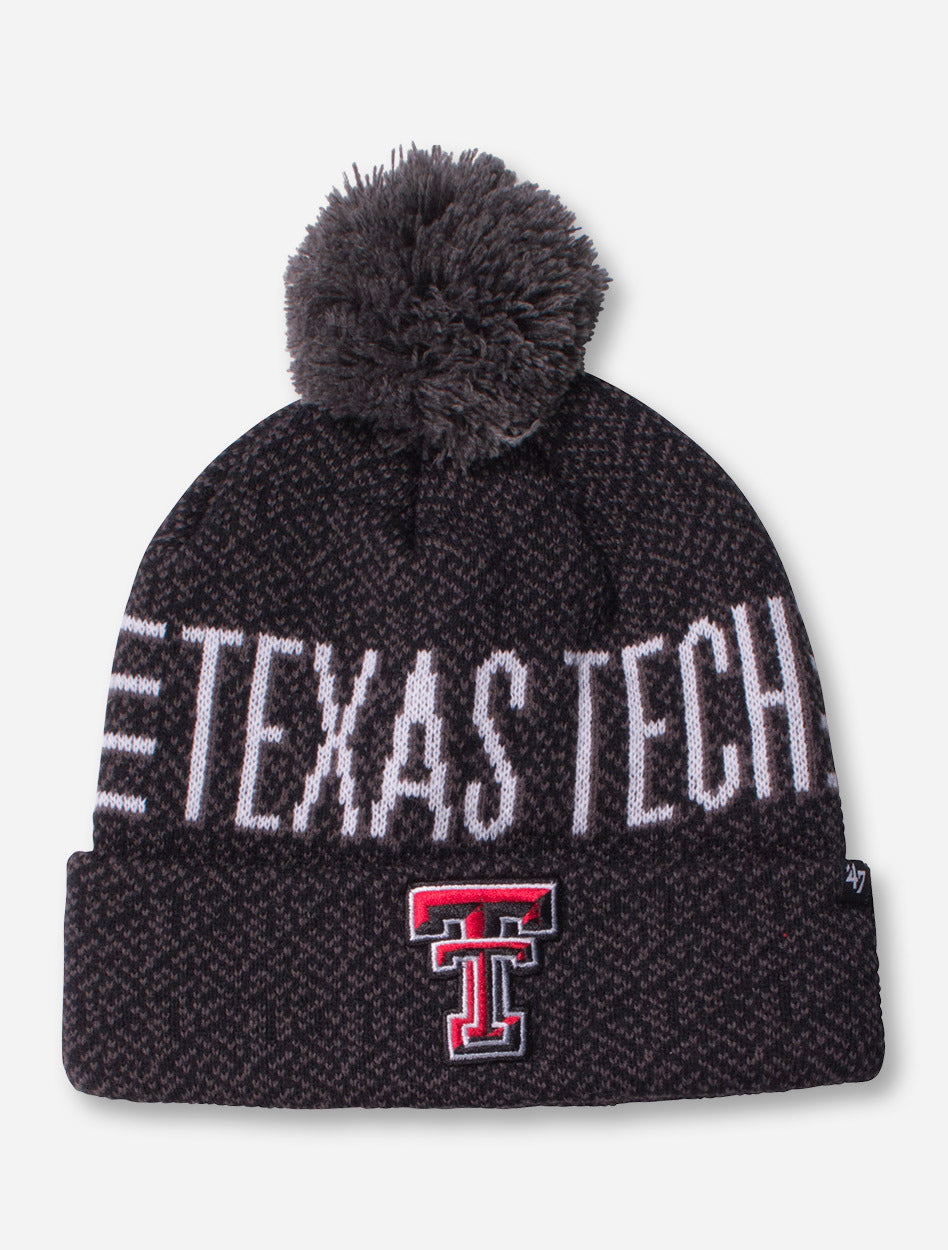 47 Brand Texas Tech "Charcoal Puff" Beanie