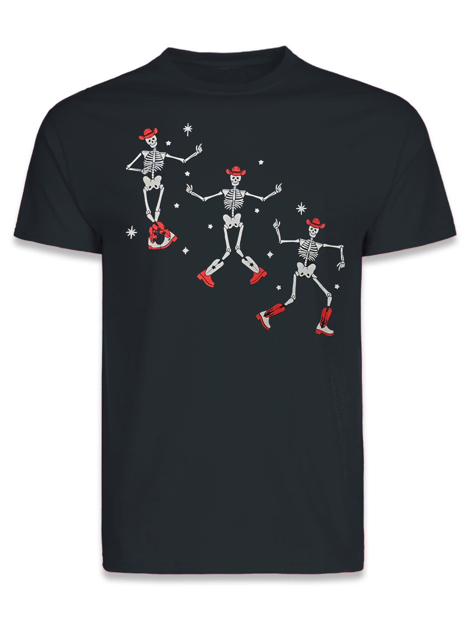 Texas Tech "Boogie Bones" Black Comfort Color T-Shirt
