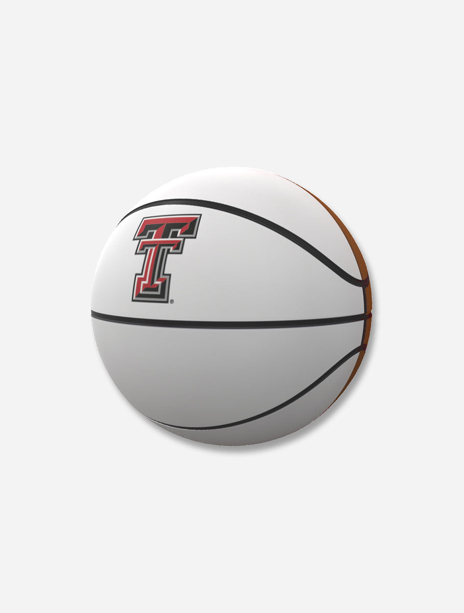Logo Texas Tech Red Raiders Double T Mini Autograph Basketball