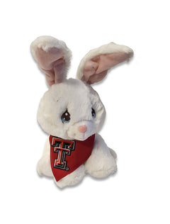 Texas Tech "Precious Moments Floppy Bunny"Stuffed Animal w/ Bandana